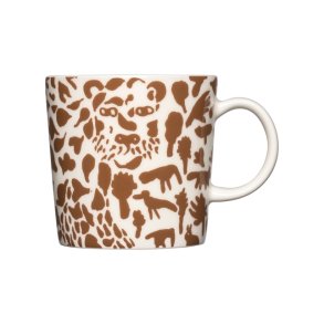 Iittala Oiva Toikka Krus 30 cl, Cheetah Brun