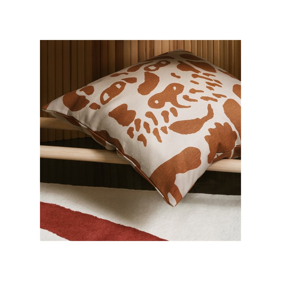 Iittala Oiva Toikka Pudebetr�k 47x47 cm, Cheetah Brun