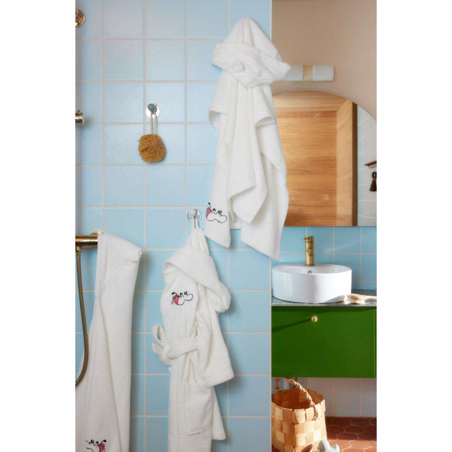 Arabia MUMI H�ndkl�de 80x80 cm, Hvid