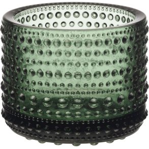 Iittala Kastehelmi Teelichthalter H6,4 cm, Pine Green