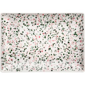 Iittala Oiva Toikka Collect Teller 29 cm, Rosa/Grn