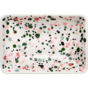 Iittala Oiva Toikka Collect Teller 10 cm, Rosa/Grn