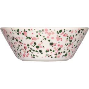 Iittala Oiva Toikka Collect Schale 15 cm, Rosa/Grn