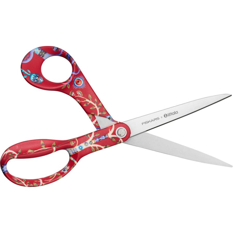 Fiskars X Iittala Markenkooperationen Schere 21 cm, Rot