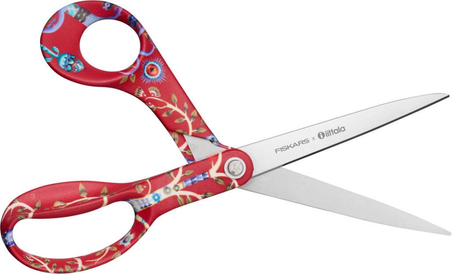 Fiskars X Iittala Markenkooperationen Schere 21 cm, Rot