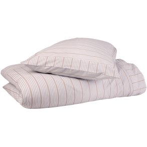 Home by Ilse Jacobsen Sengetj 140x200 cm, Sand/Beige Striber