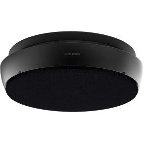 Jacob Jensen Optischer Rauchmelder 10 cm, Schwarz