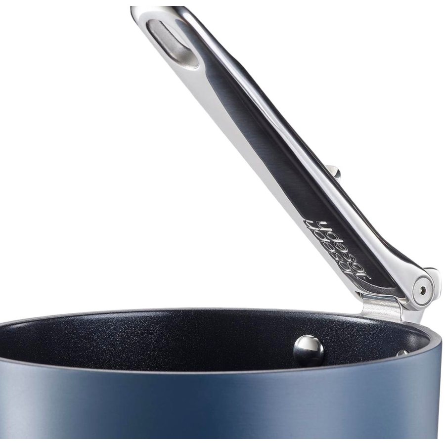 Joseph Joseph Space Kasserolles�t m. Foldbart H�ndtag, Midnight Blue