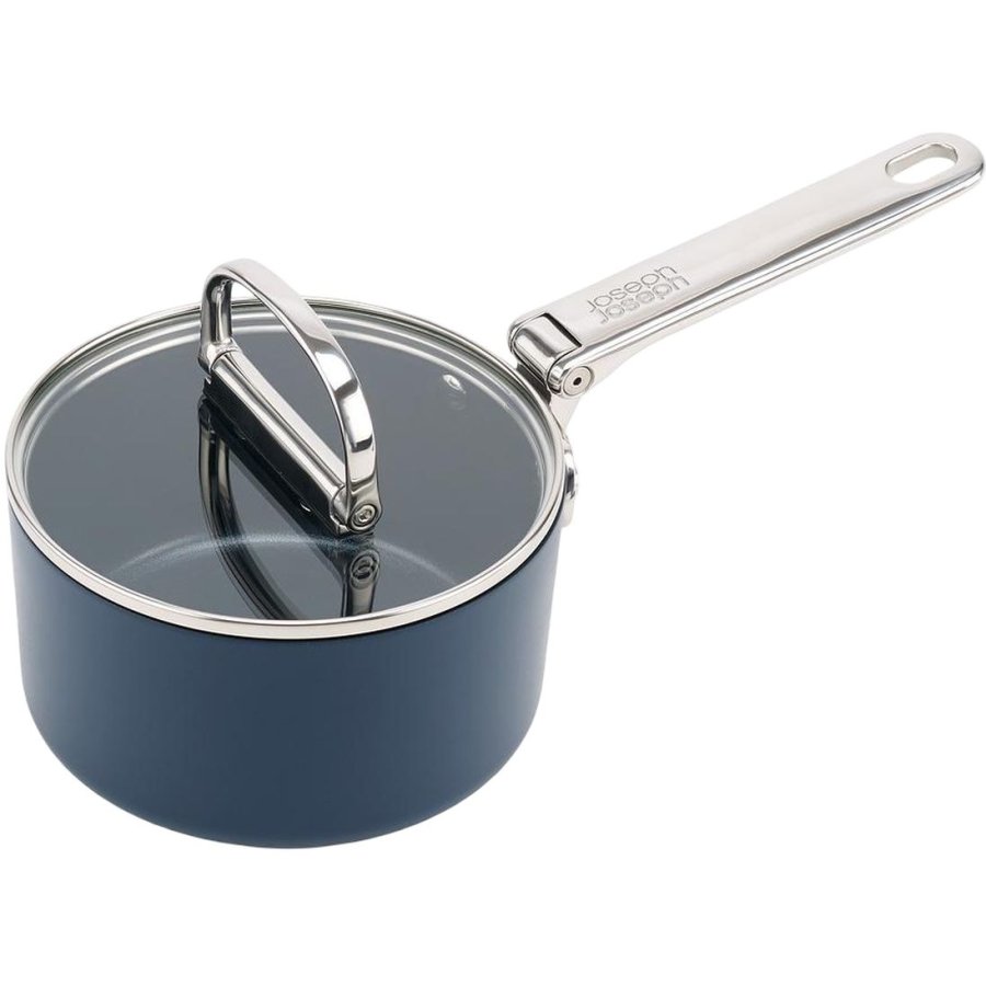 Joseph Joseph Space Non-stick Kasserolle m. L�g 1,3 L/15 cm, Midnight Blue