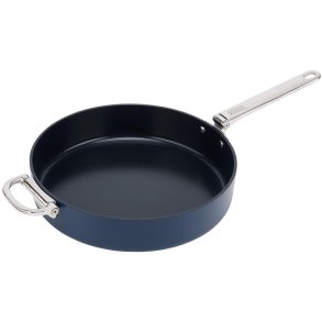 Joseph Joseph Space Non-stick Stegepande m. Foldbart H�ndtag 30 cm, Midnight Blue