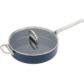 Joseph Joseph Space Non-stick Sauterpande m. Foldbart H�ndtag 28 cm, Midnight Blue