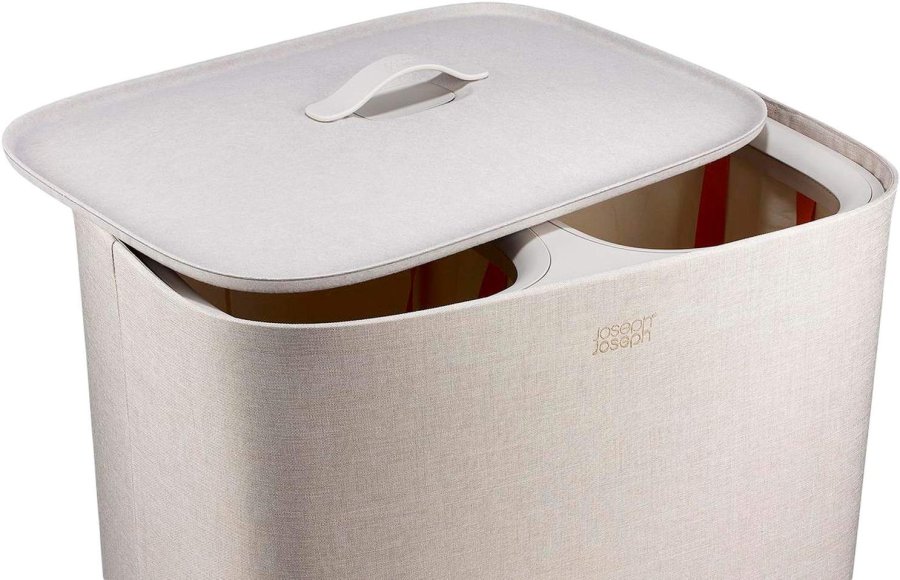 Joseph Joseph Tota 2 W�schekorb 90 L, Pale Mushroom