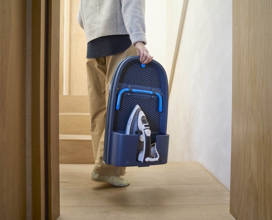 Joseph Joseph Pocket Max Plus Foldbart Strygebr�t 110x35 cm, Sort/Bl�