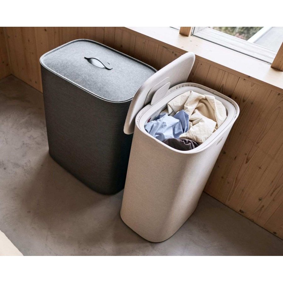 Joseph Joseph Tota 2 W�schekorb 60 L, Pale Mushroom