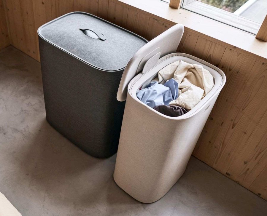 Joseph Joseph Tota 2 W�schekorb 60 L, Pale Mushroom