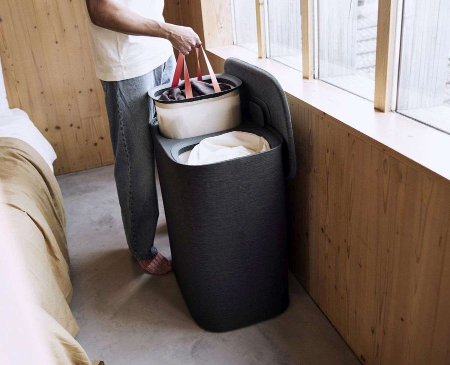 Joseph Joseph Tota 2 W�schekorb 90 L, Forest Grey