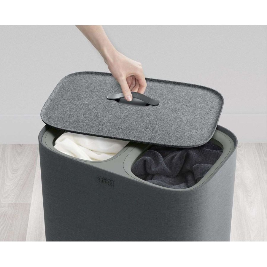 Joseph Joseph Tota 2 W�schekorb 90 L, Forest Grey
