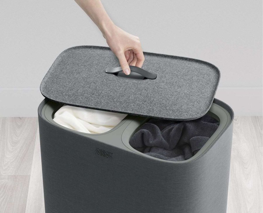 Joseph Joseph Tota 2 W�schekorb 90 L, Forest Grey