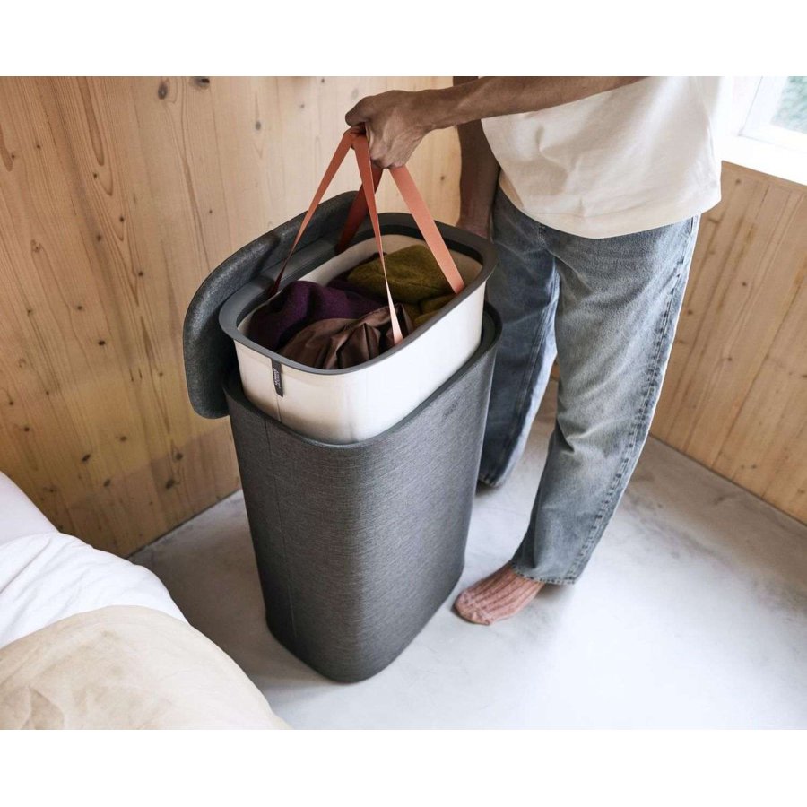Joseph Joseph Tota 2 W�schekorb 60 L, Forest Grey