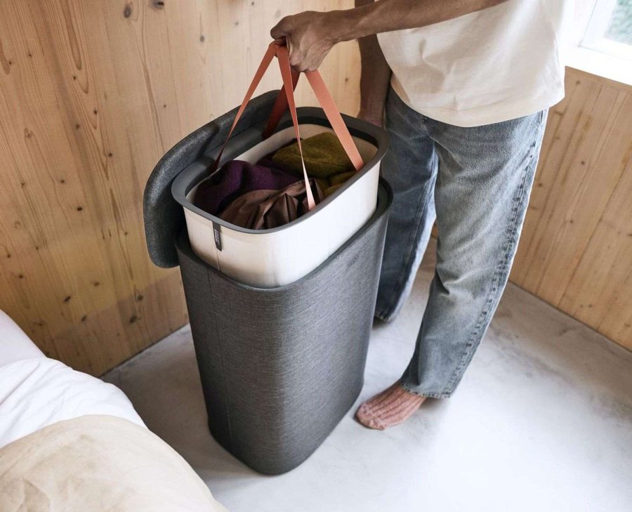 Joseph Joseph Tota 2 W�schekorb 60 L, Forest Grey