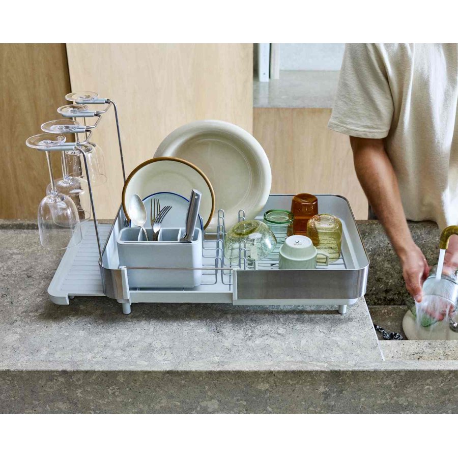 Joseph Joseph Extend Opvaskestativ 35,5x68 cm, Light Stone