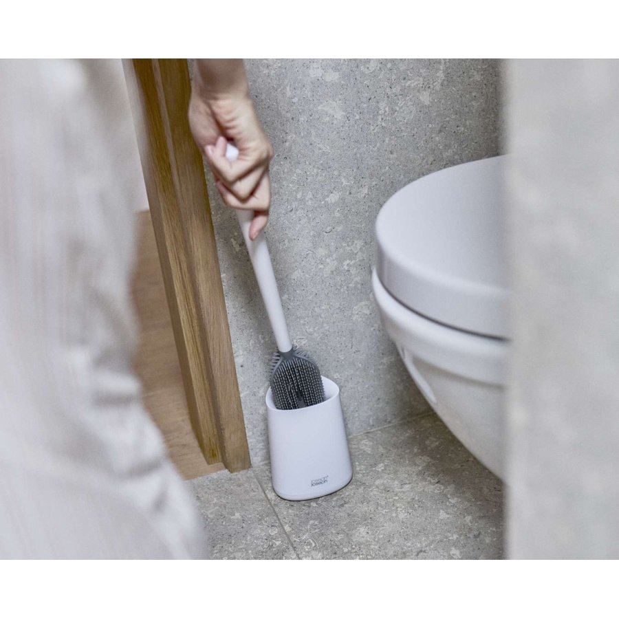 Joseph Joseph Flex 360 Toilettenb�rste, Mattwei�