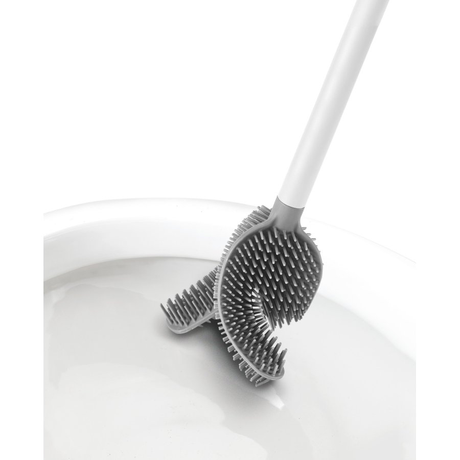 Joseph Joseph Flex 360 Toilettenb�rste, Mattwei�