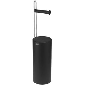 Joseph Joseph EasyStore Fritst�ende Toiletrulleholder H65 cm, Sort