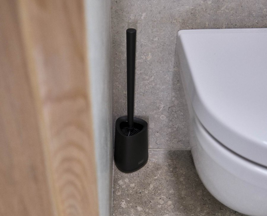 Joseph Joseph Flex 360 Toiletborstel H43,5 cm, Matzwart