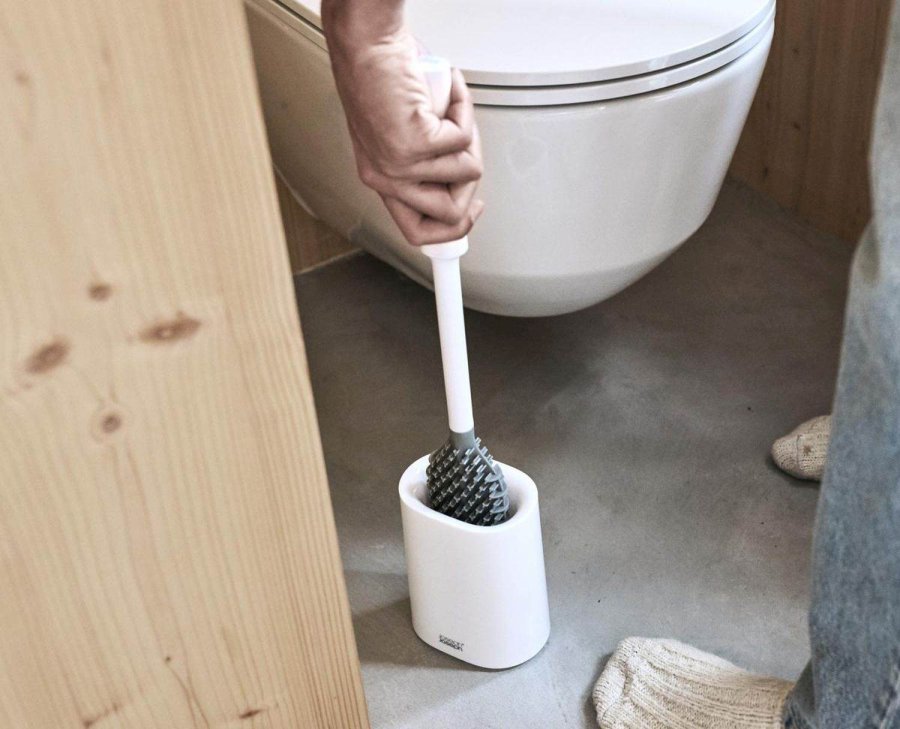 Joseph Joseph Flex Lite Toiletb�rste, Hvid