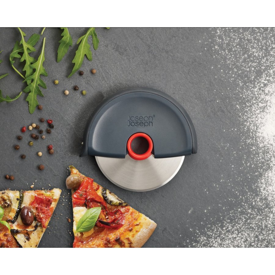 Joseph Joseph Disc Easy-Clean Pizzarad, Grau