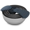 Joseph Joseph Nest Schssel-Set 9-teilig, Edelstahl