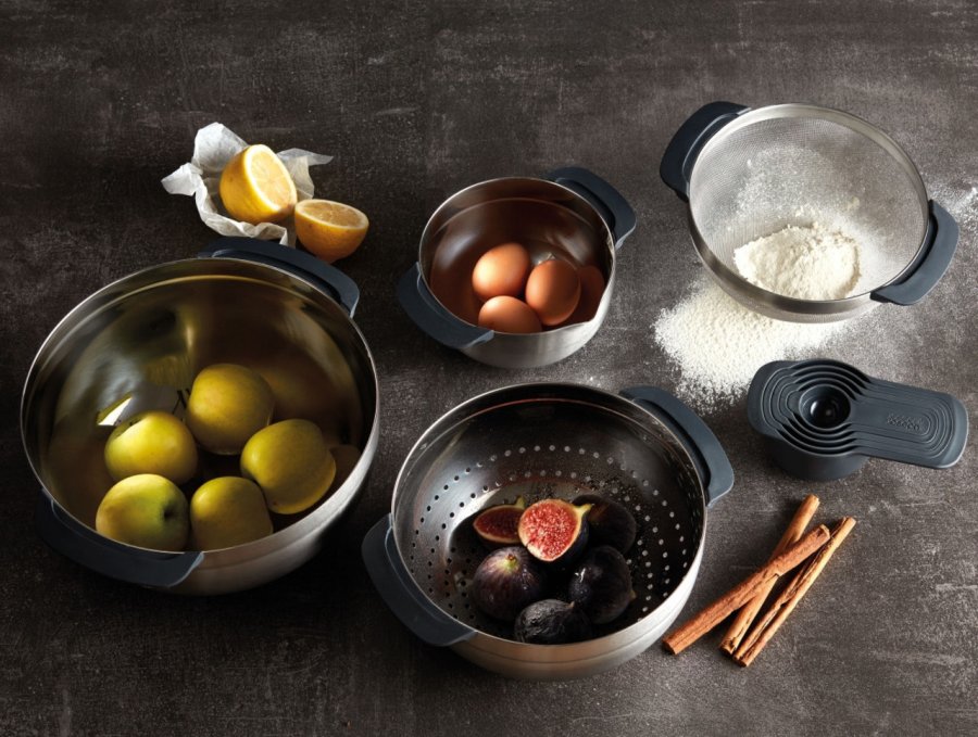 Joseph Joseph Nest Schssel-Set 9-teilig, Edelstahl