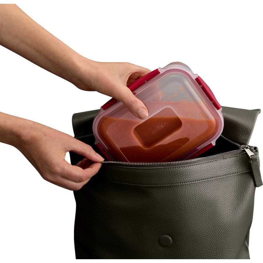 Joseph Joseph Nest Lock Aufbewahrungsbox 4er Set 1,1 L, Rot