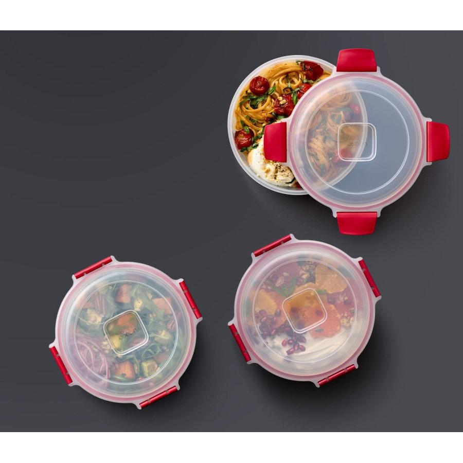 Joseph Joseph Nest Lock Aufbewahrungsbox 4er Set 1 L, Rot
