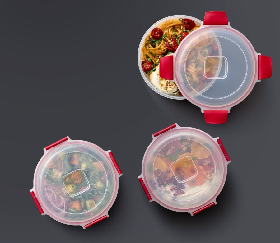 Joseph Joseph Nest Lock Aufbewahrungsbox 4er Set 1 L, Rot
