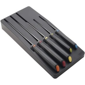 Joseph Joseph Elevate Messerset mit Schubladeneinsatz, 5-teilig, Mehrfarbig