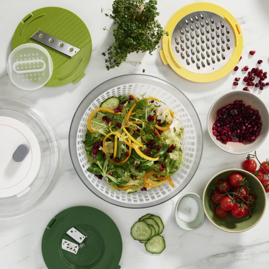 Joseph Joseph Multi-Prep Salatzubereitungsset, Mehrfarbig