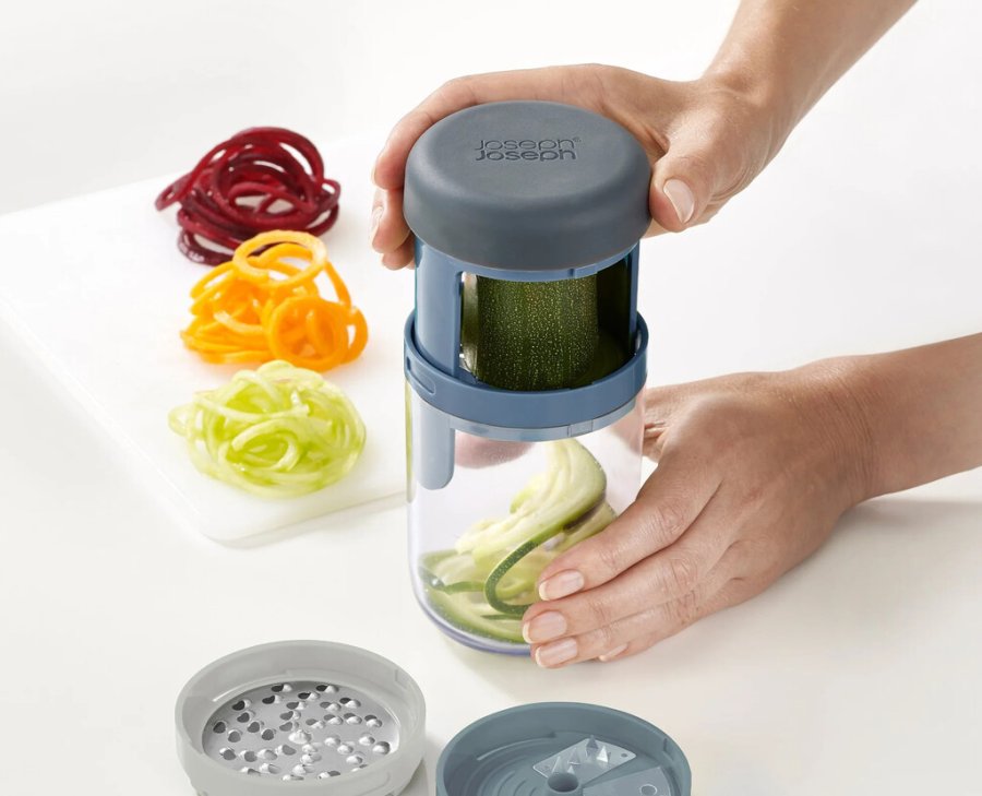 Joseph Joseph Spiro Spiralizer H16 cm, Blau