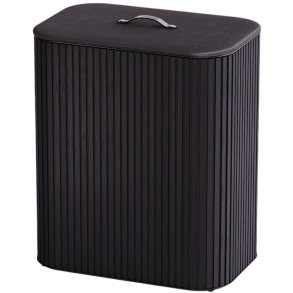 Joseph Joseph Tota Luxe Vasketjskurv 90 L, Sort