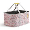 Joseph Joseph Hold-All Wschekorb faltbar 53 cm, Peach Blossom