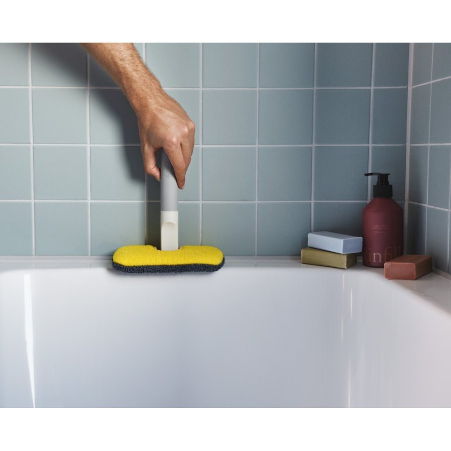 Joseph Joseph CleanTech 2-in-1-Oberflchenschrubber, Light Stone