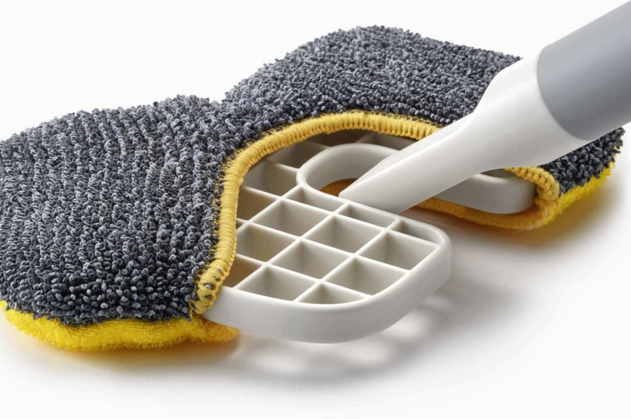 Joseph Joseph CleanTech 2-in-1-Oberflchenschrubber, Light Stone