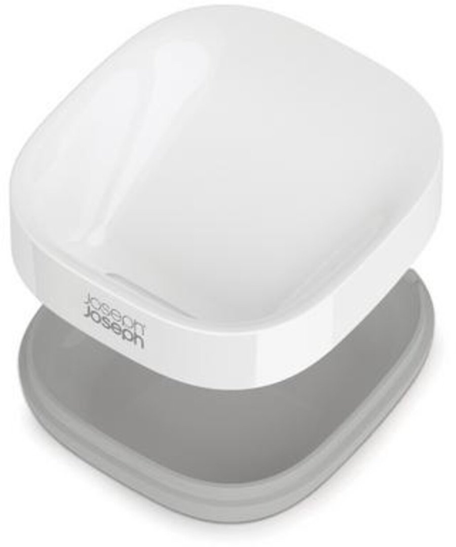 Joseph Joseph Slim Compact Seifenschale 8,4 cm, Hellgrau