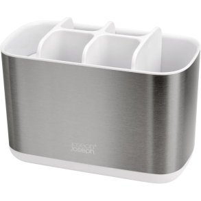 Joseph Joseph EasyStore Zahnbrstenhalter, Edelstahl