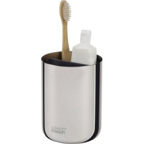 Joseph Joseph EasyStore Luxe Tandbørsteholder, Rustfrit Stål