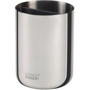 Joseph Joseph EasyStore Luxe Tandbørsteholder, Rustfrit Stål