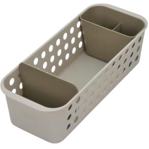 Joseph Joseph EasyStore Slimline Aufbewahrungskorb 40 cm, Ecru