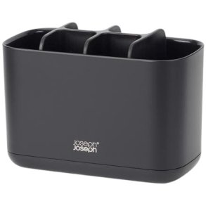 Joseph Joseph EasyStore Zahnbrstenhalter H12,8, Schwarz