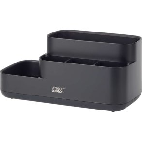 Joseph Joseph EasyStore Badezimmer-Organizer, Schwarz